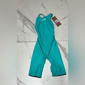 NWT! Arena Powerskin Tech Suit-size 26 Aquamarine